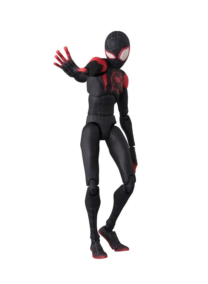 general Spider-Man Across The Universe Miles Morales Action Figure Anime Character Model Statue Figure Collectibles Decorations Crafts Gifts - Image 1