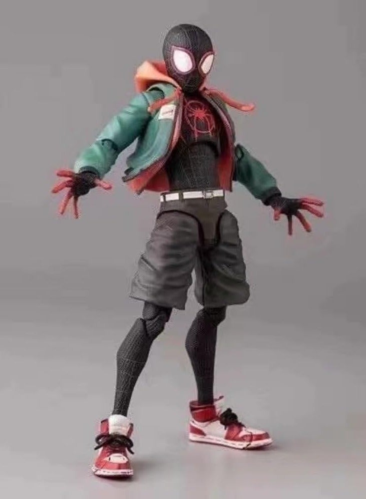 general Spider-Man Across The Universe Miles Morales Action Figure Anime Character Model Statue Figure Collectibles Decorations Crafts Gifts - Image 5