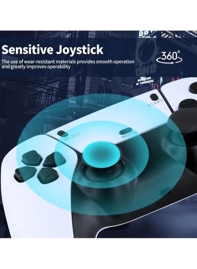 JAJEEK Wireless Retro Game Console with 4K Output, 20+ Built-In Emulators, 64GB Storage, 20,000+ Preloaded Games, Plug and Play Design, and 2.4G Wireless Controllers for Classic Gaming Fun - Image 5