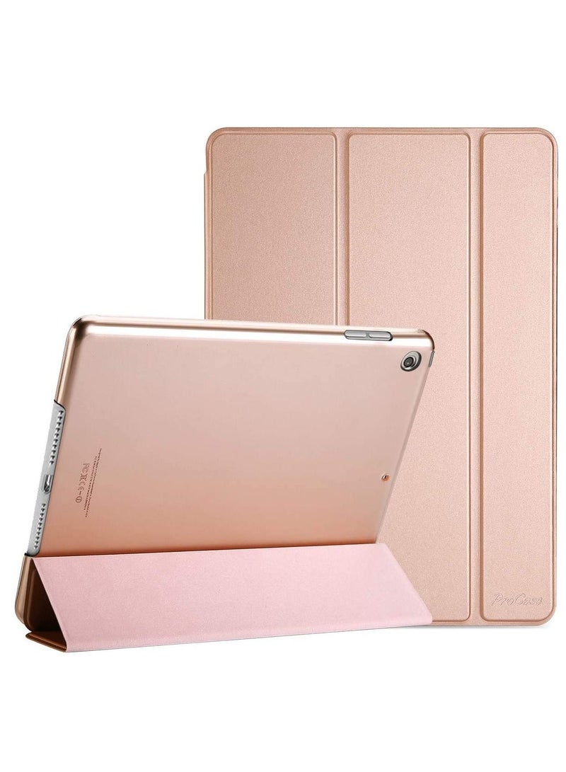 Procases iPad Mini 5 Case 2019 5th Generation iPad Mini, Slim Stand Protective Case Smart Cover for 2019 Apple iPad Mini 5 7.9 Inch -Rosegold - Image 1