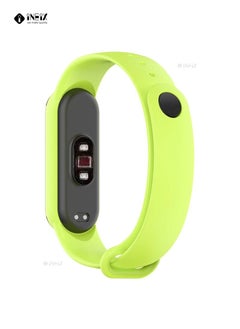 INEIX Soft Silicone Replacement Strap For Xiaomi Mi Band 6 - Light Green  - Image 4