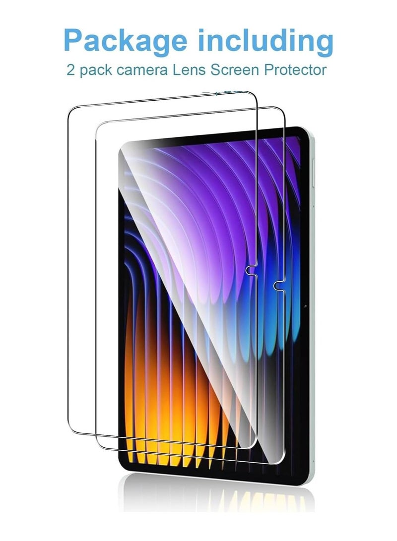 Muzz Screen Protector for Xiaomi Pad 7/Xiaomi Pad 7 Pro 2024 11.2 Inch Tempered Glass Ultra Resistant Anti Fingerprints HD Clear No Bubbles 9H Hardness Protector Film Tempered Glass Film Transparent (2) - Image 2