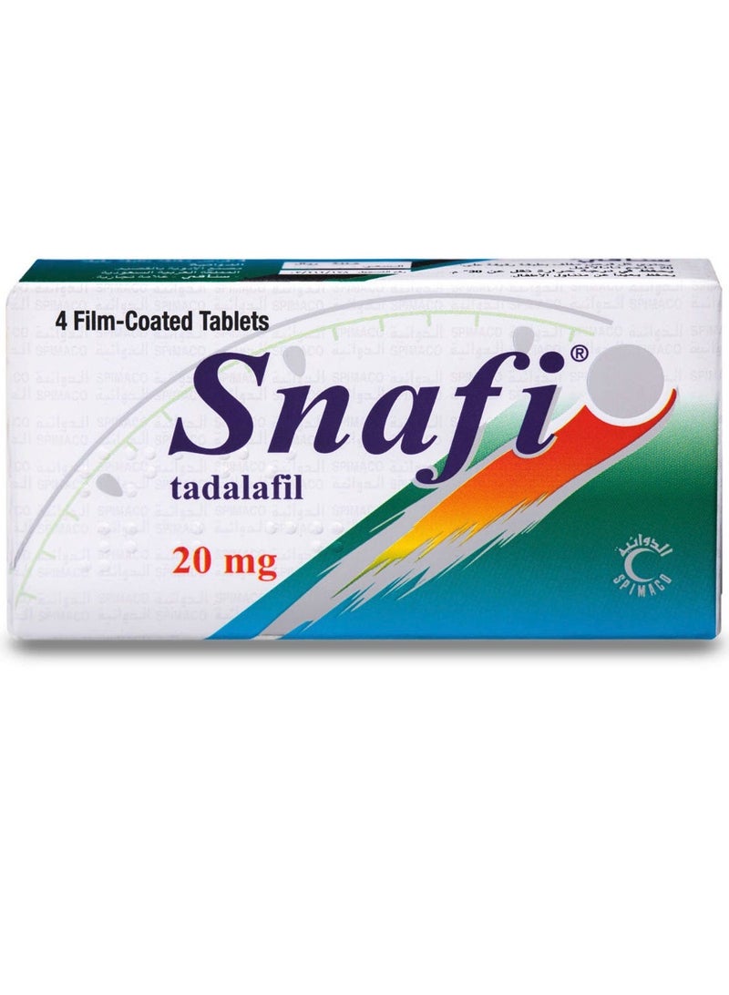spimaco Snafi 20 mg Tablet 4 pcs - Image 1