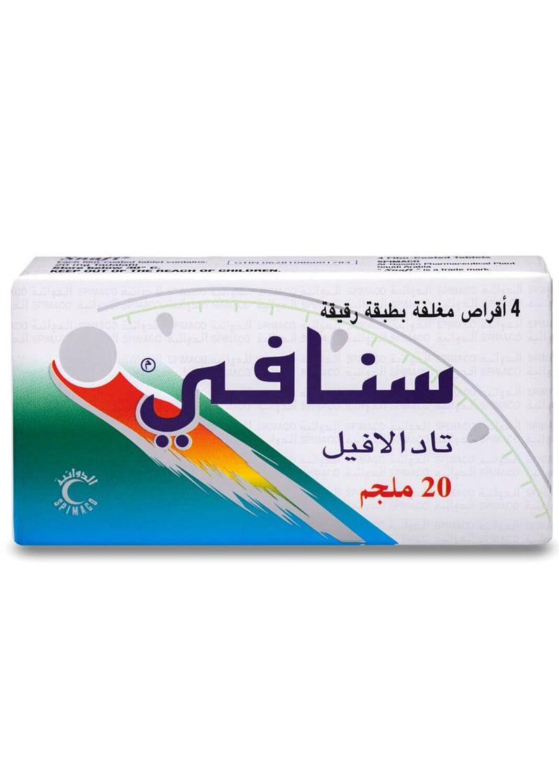 spimaco Snafi 20 mg Tablet 4 pcs - Image 2