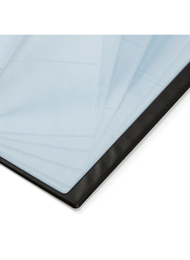 Petutu Business Card Holder Organizer Book - PU Leather, 2 Pack Total for 600 Business Cards - Image 5