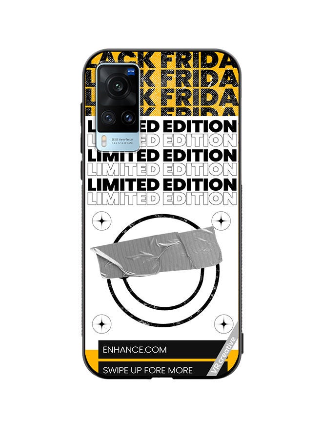 VR CREATIVE Protective Case Cover For Vivo X60 Black Friday Design Multicolour - Image 1