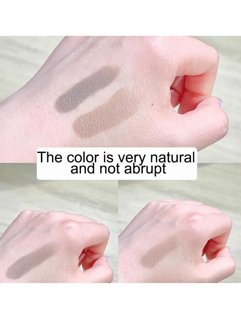 Gege bear - Hairline Powder Stick, Natural Hairline Dye Contour Stick, Root Touch Up Instant Cover Concealer Powder, Sweat Resistant And Waterproof Hairline Repairing Pen, (Light Brown Color) - Image 1