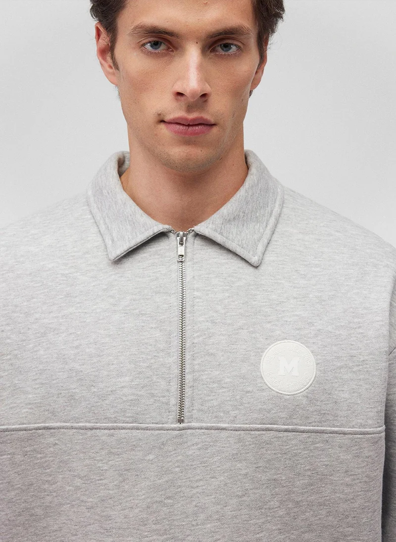 مافي Grey Sweatshirt