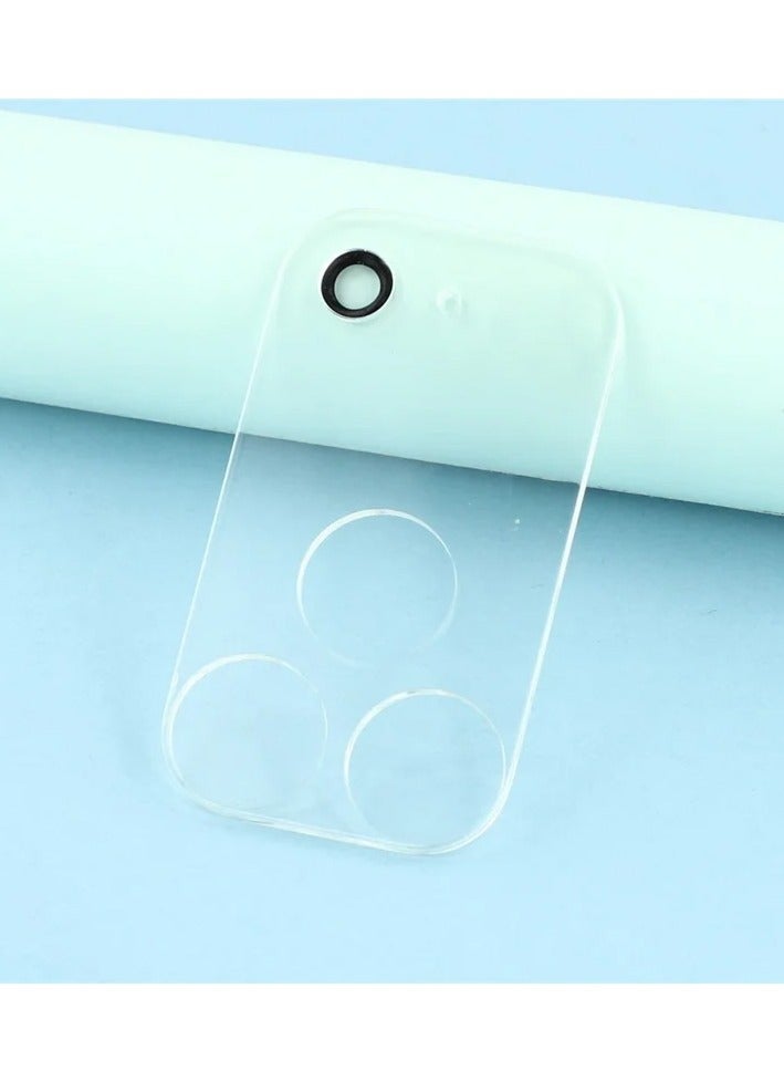 بلو فاير [صلابة 9H ثلاثي الأبعاد] واقي كاميرا آيفون 17 برو ماكس، فيلم زجاج مقوى عالي الجودة بتغطية كاملة وحواف مقوسة - مقاوم للخدش، تركيب سهل بدون فقاعات، شفافية فائقة للصور دون أي compromise - Image 3