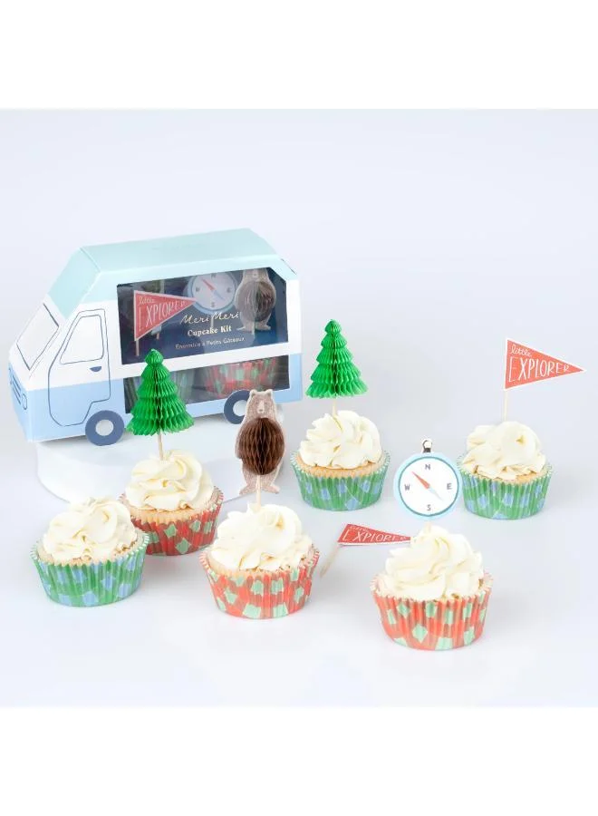 Meri Meri  Outdoor Adventures Cupcake Kit  | Best Price UAE