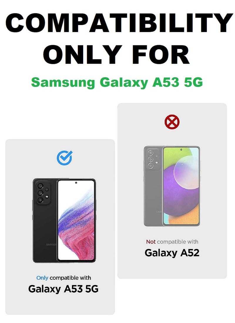 we3 Tempered Glass Screen Protector Anti-Spy Privacy Designed For Samsung Galaxy A53 Full Screen Coverage And Bubble Free  - Image 3