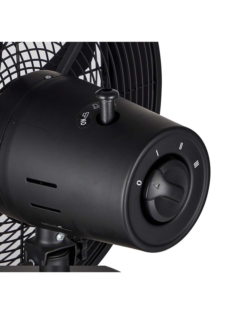 Crownline 12-Inch Table Fan TF-293B Black - Image 4