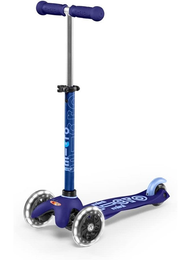 Micro MMD141 Mini Deluxe Scooter with LED Wheels, Purple | Scooter for Kids | Kids Scooter | Scooters | Lightweight | Scooter for Boys | Scooter for Girls - Image 1