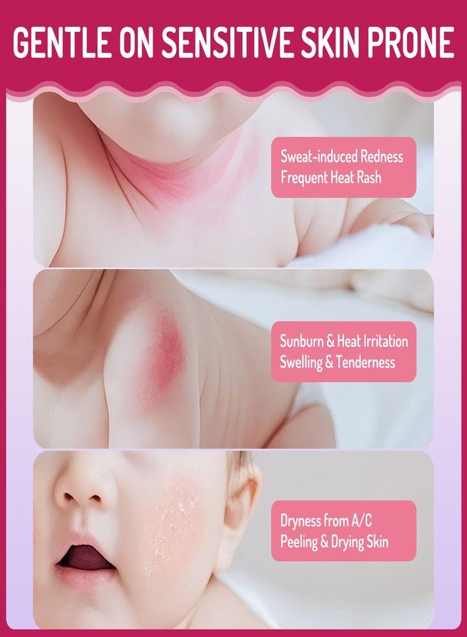 AOAO Kids Face Cream, Baby Soothing Moisturizing Cream, Nourishing & Hydrating, Gentle Formula with Shea Butter, Chamomile, Lightweight, Hypoallergenic, Baby Face Lotion, Safe for Newborns, 100ml/3.38oz - Image 4