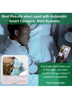 LOVNOV Video Baby Monitor with Camera and Audio for Elderly Care and Caregivers, Night Vision, 2-Way Audio, VOX, Temperature Sensor and Lullabies, Secure Transmission No WiFi  - Image 5