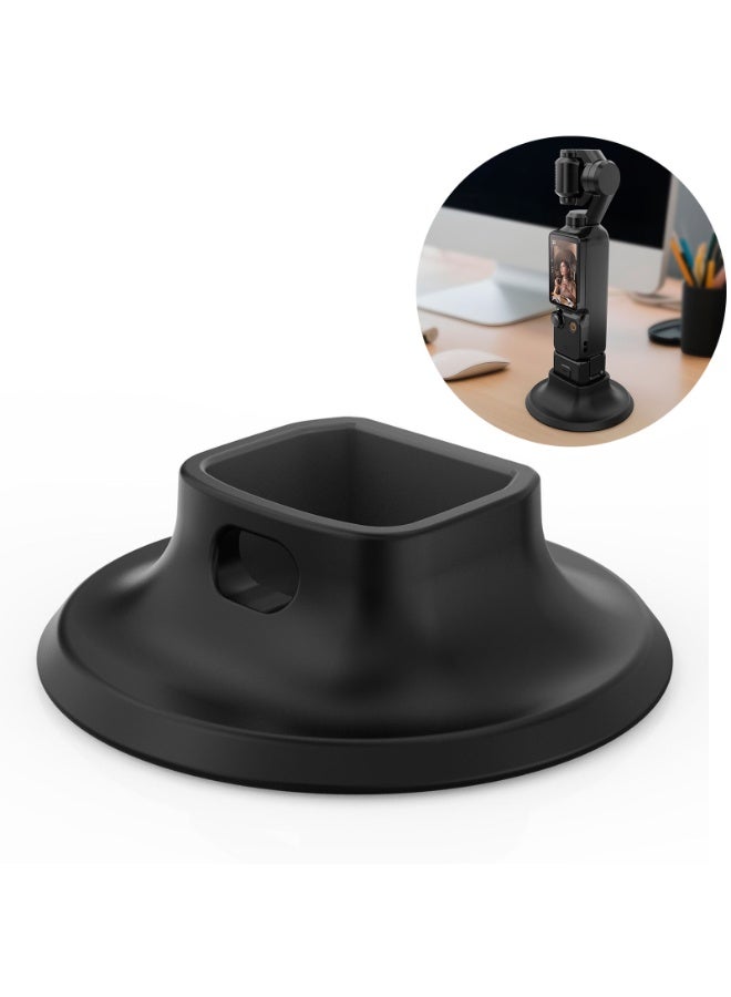 Silicone Stabilizer Base for DJI OSMO Pocket 4 / Pocket 3, Anti-Slip Desktop Holder, Anti-Slip Desktop Mount Holder,Expansion Accessory for DJI Pocket Camera - Image 1