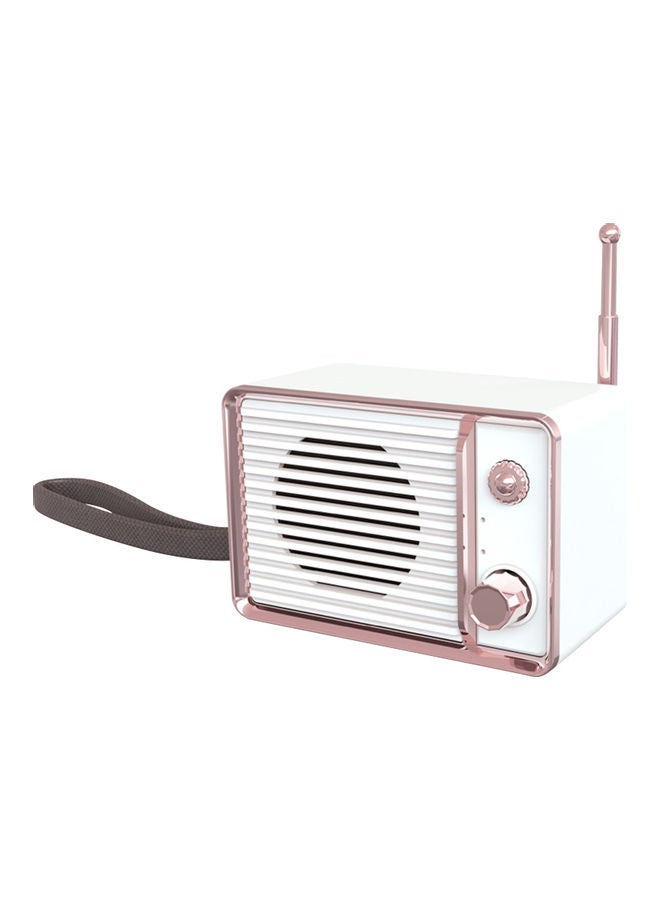 NIBEMINENT Wireless Bluetooth Speaker White  - Image 1