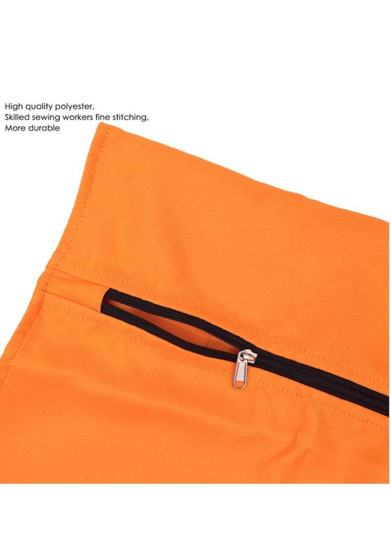 SYOSI - Pet Laundry Bag, Filters Pet Hair Petwear Wash Bag for Washing Machine with YKK Zip for Pet Bedding Blankets Towels Jumbo, Orange - Image 1