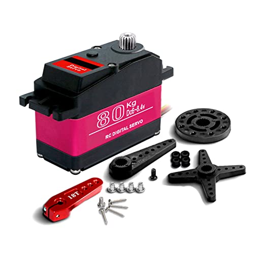 GoolRC 80kg Digital Servo 270High Torque Servo Motor Metal Gear Waterproof for 15 HSP HPI RC Car Baja Car - Image 1