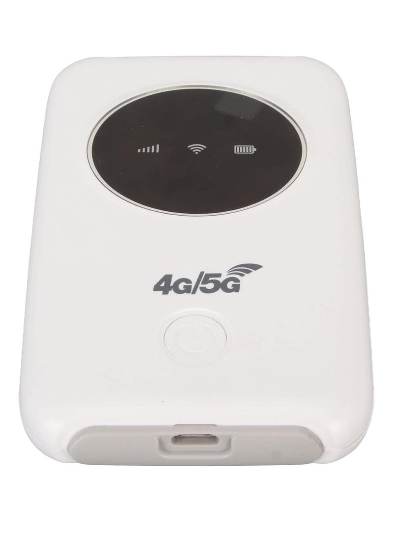 Portable Wireless 5G Mobile Router with 300Mbps Speed and 3200mAh Battery - High-Speed Internet On-the-Go