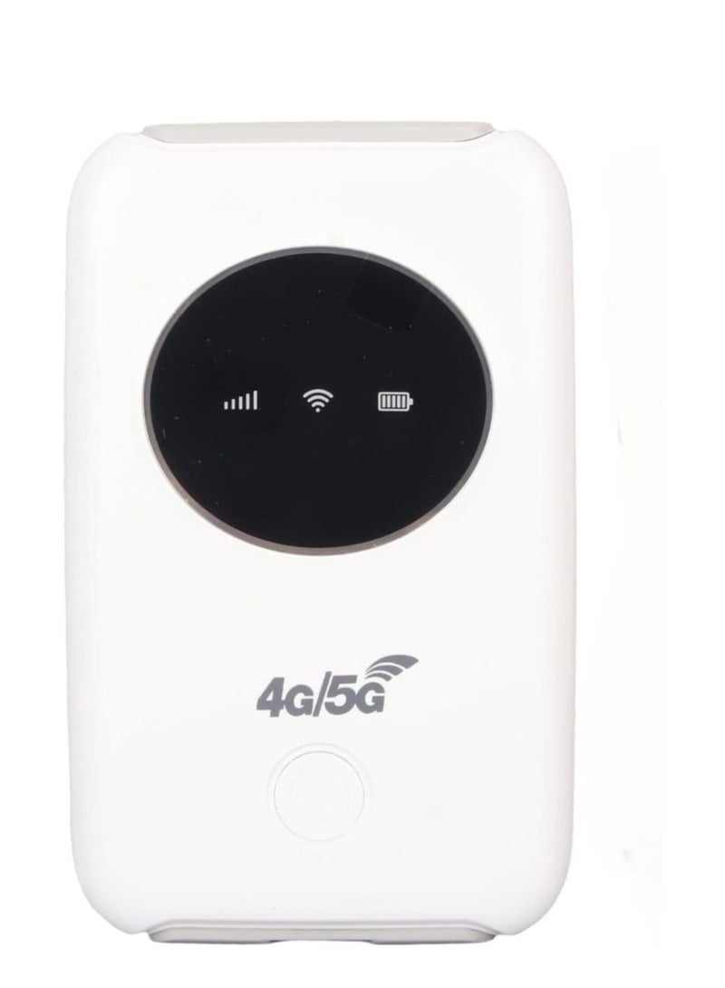 Portable Wireless 5G Mobile Router with 300Mbps Speed and 3200mAh Battery - High-Speed Internet On-the-Go
