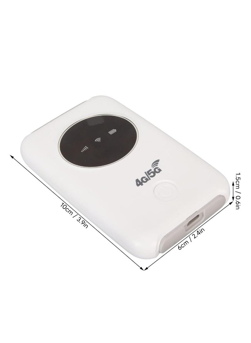 Portable Wireless 5G Mobile Router with 300Mbps Speed and 3200mAh Battery - High-Speed Internet On-the-Go