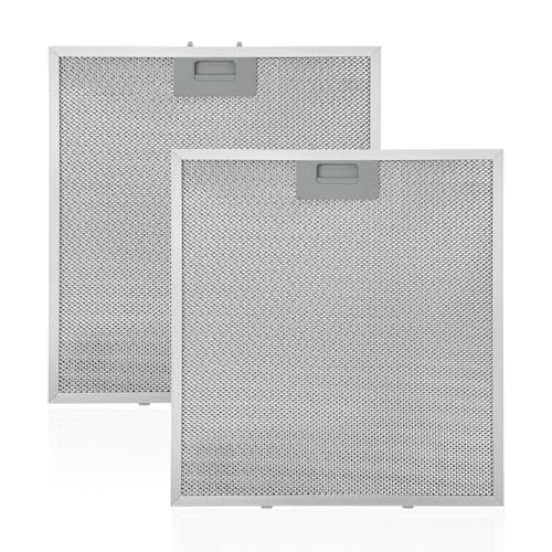 akrishely WA0575 Range Hood Filter 14-3/8" x 13-1/2" Compatible with Vissani 30-inch Pyramid or Wall Mount Range Hood, 5-Layer Aluminum Mesh Vent Filter (2 Pack) - Image 1