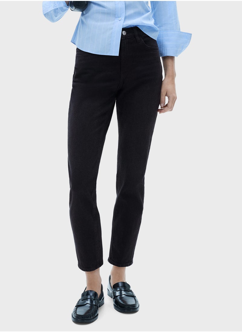 MANGO Newmom Comfort High Rise Jeans  - Image 1