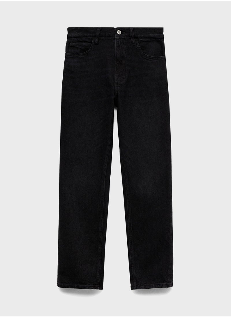 MANGO Newmom Comfort High Rise Jeans  - Image 4