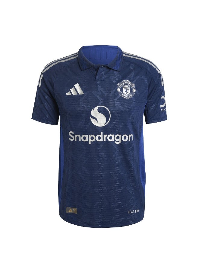 Adidas Adidas Mufc A Jsy Au Blue Football Jerseys For Men Xs  - Image 2