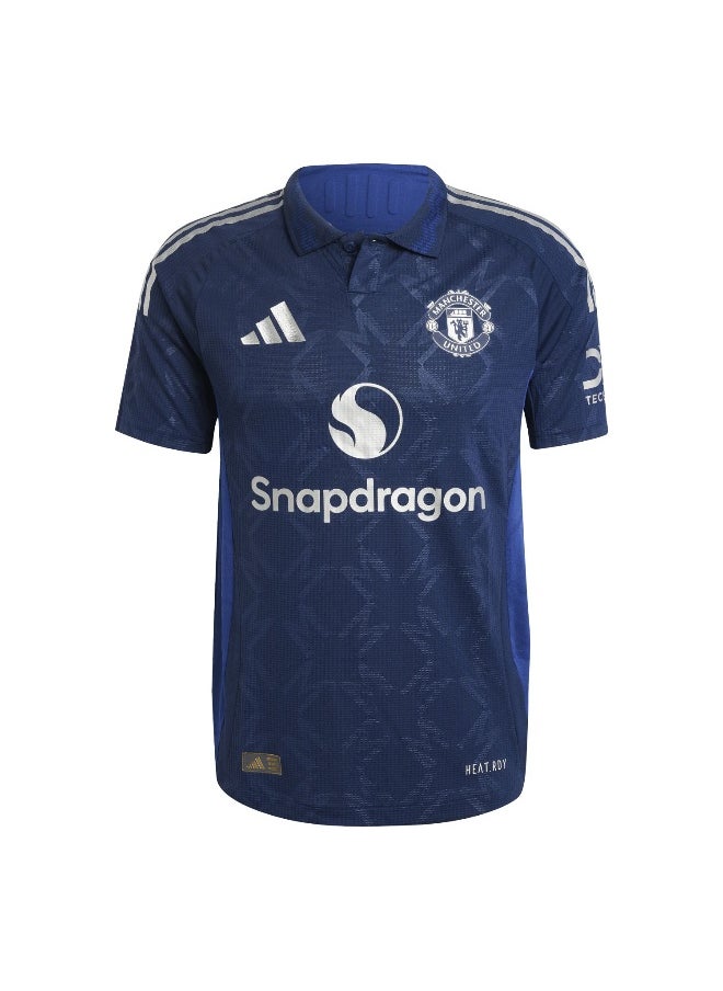 Adidas Adidas Mufc A Jsy Au Blue Football Jerseys For Men Xs  - Image 1