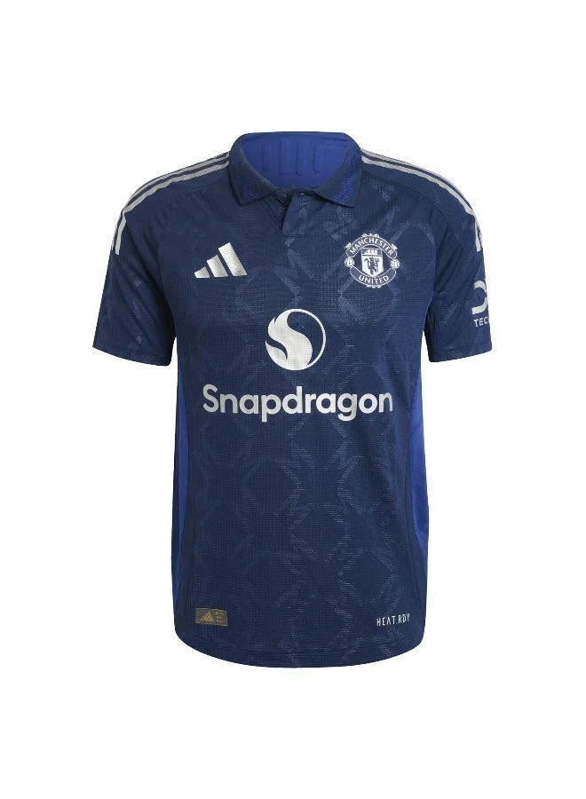 Adidas Mufc A Jsy Au Blue Football Jerseys For Men Xs