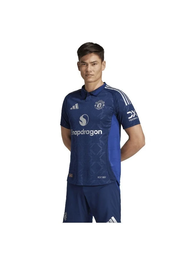 Adidas Mufc A Jsy Au Blue Football Jerseys For Men Xs