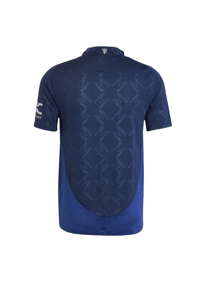 Adidas  Mufc A Jsy Au Blue Football Jerseys For Men Xs for Men | Best Price UAE