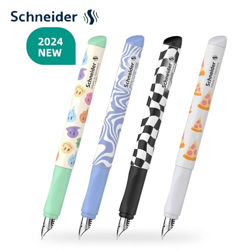 German Schneider Easy Fountain Pen 0.5mm Iridium Nib Pizza - Image 3