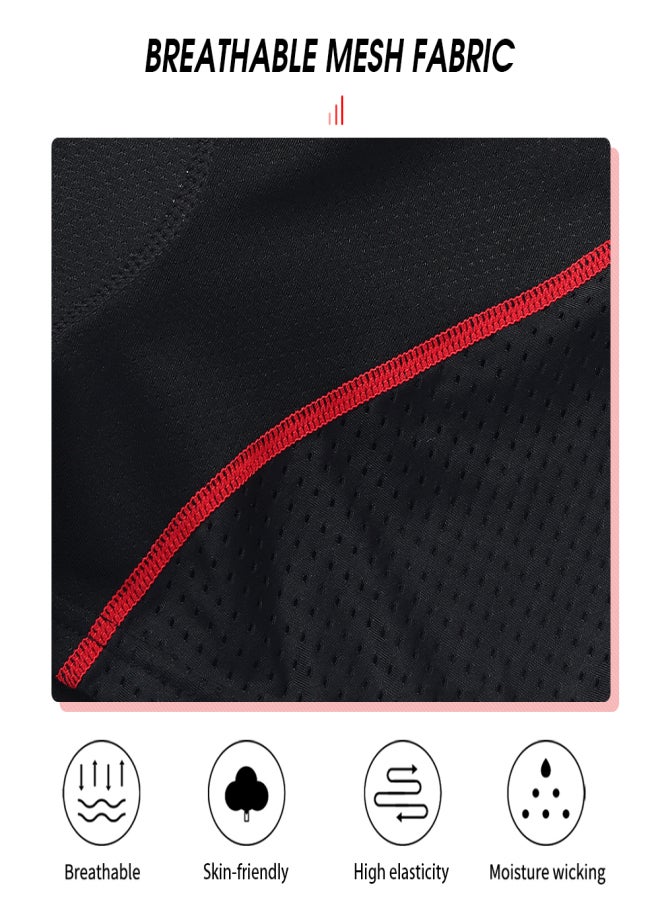 WOSAWE Men Cycling Shorts Gel Padded MTB Bicycle Bike Underwear Shorts Breathable Quick Dry Biking Shorts - Image 4
