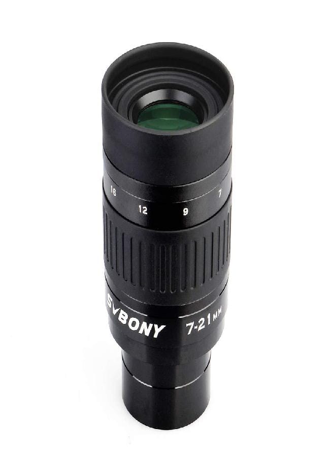 SVBONY SV135 Zoom Eyepiece, Zoom 7 to 21mm 1.25 Inch Telescope Eyepiece, 6 Element 4 Group Telescope Accessories for Astronomic Telescopes Visual - Image 1