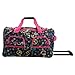 Rockland 22 Polyester Rolling Duffel Bag Peace - Image 2