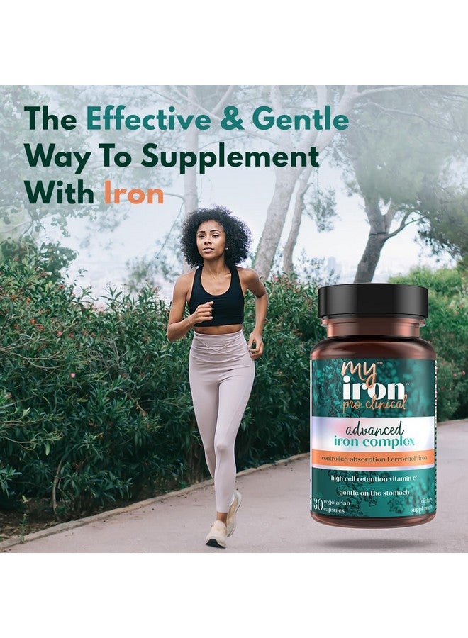 Purity Products MyIron ProClinical by Purity Products - Iron (Ferrous Bisglycinate Chelelate) + Vitamin C (PureWay-C) - Gentle on The Stomach - Controlled Absorption - Promotes Healthy Red Blood Cells - 30 Count (1) - Image 5