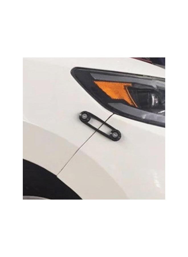 Quick-Release Fasteners,Billet Bumper Trunk Quick Release Fastener Kit | Quick Release Trunk Front Rear Bumper Fasteners Cover Holders Kit Compatible for Universal Car Bumper