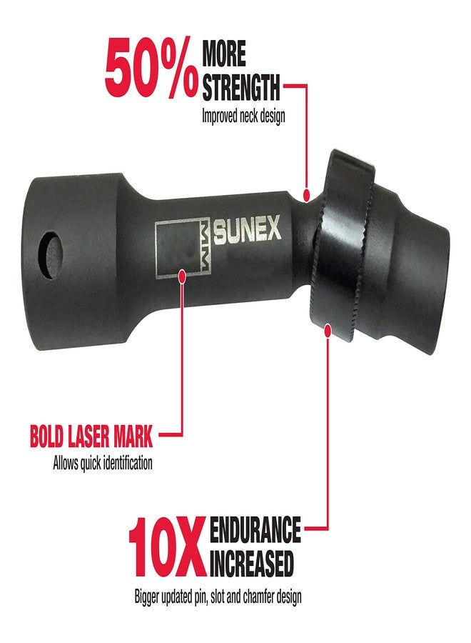 Sunex Tools Sunex 218zudl 1/2-Inch Drive 9/16-Inch 12-Point Driveline Socket - Image 2