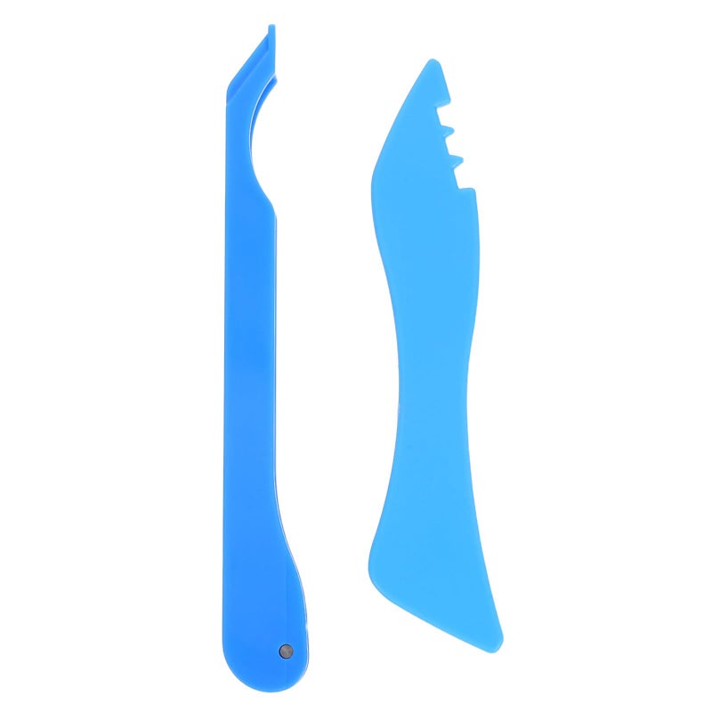 Blue Stained Glass Copper Foil Tool Set with Foil Applicator and Burnisher 2PCS - Image 2