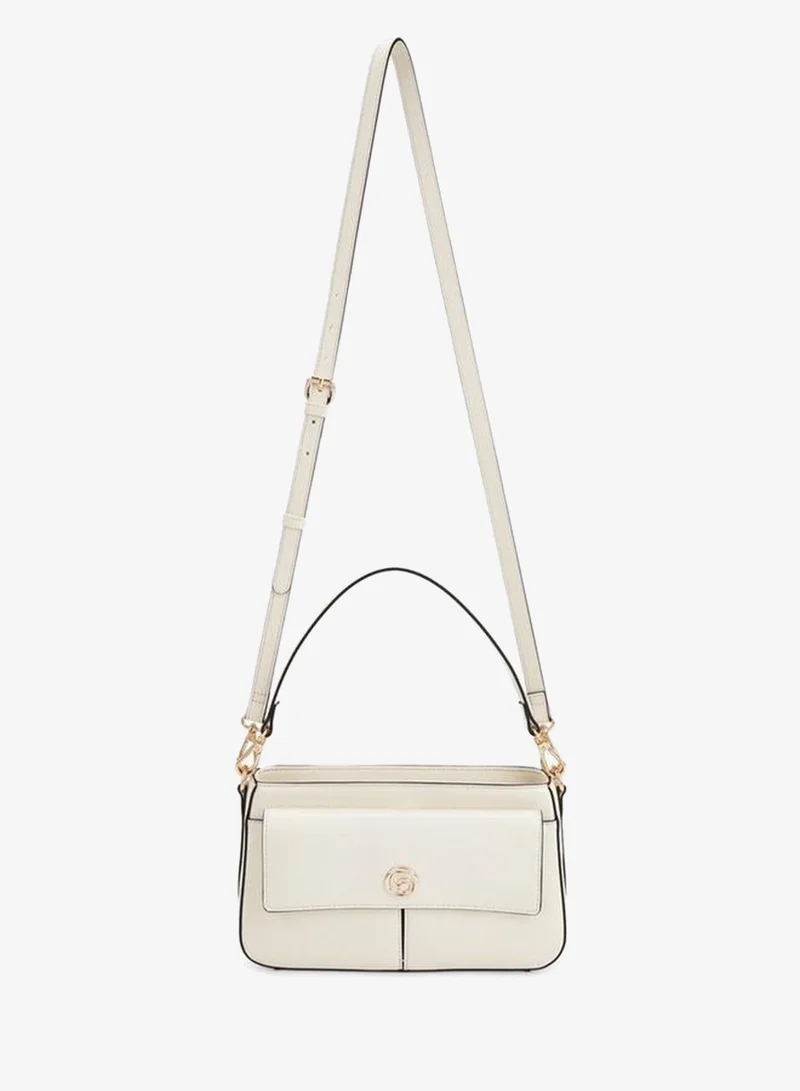 سيليست Logo Detail Crossbody Bag With Detachable Strap