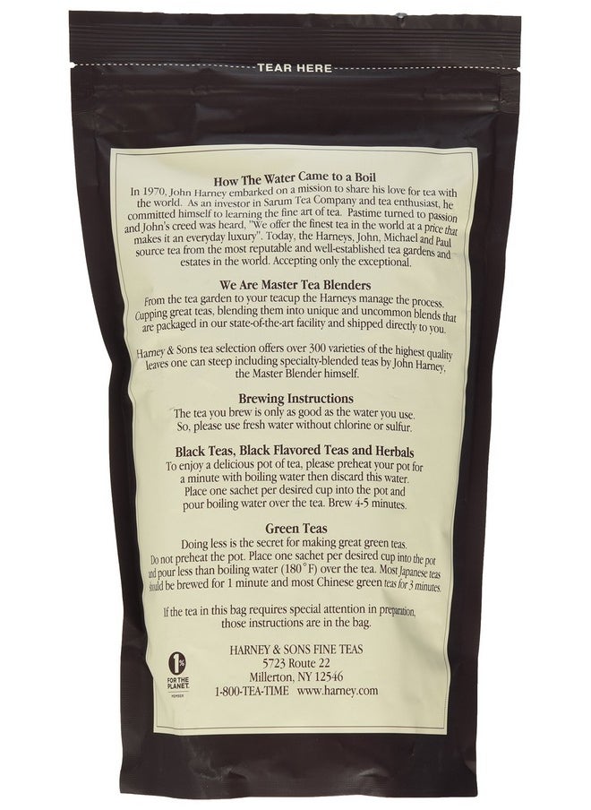 HARNEY & SONS Bag Of Sachets Peppermint 50 Count  - Image 2