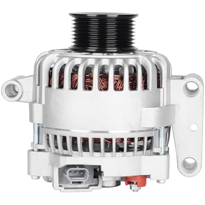 AEagle New Alternator for Ford Super Duty F250 F350 F450 F550 V8 7.3L 1999 2000 2001, Excursion 00-01 4U2Z10V346CKRM, F81U10300EB, F81Z10346EA, F81Z-10346-EARM, AFD0055, 40014044 - Image 1