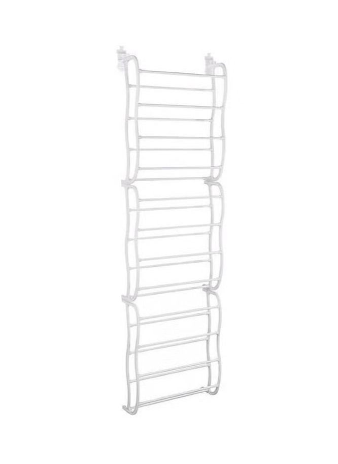 Shoe Star - Shoe Rack Organizer Wall Hanging Over The Door 12 Layers Closet Storage 36 Pair - Image 1