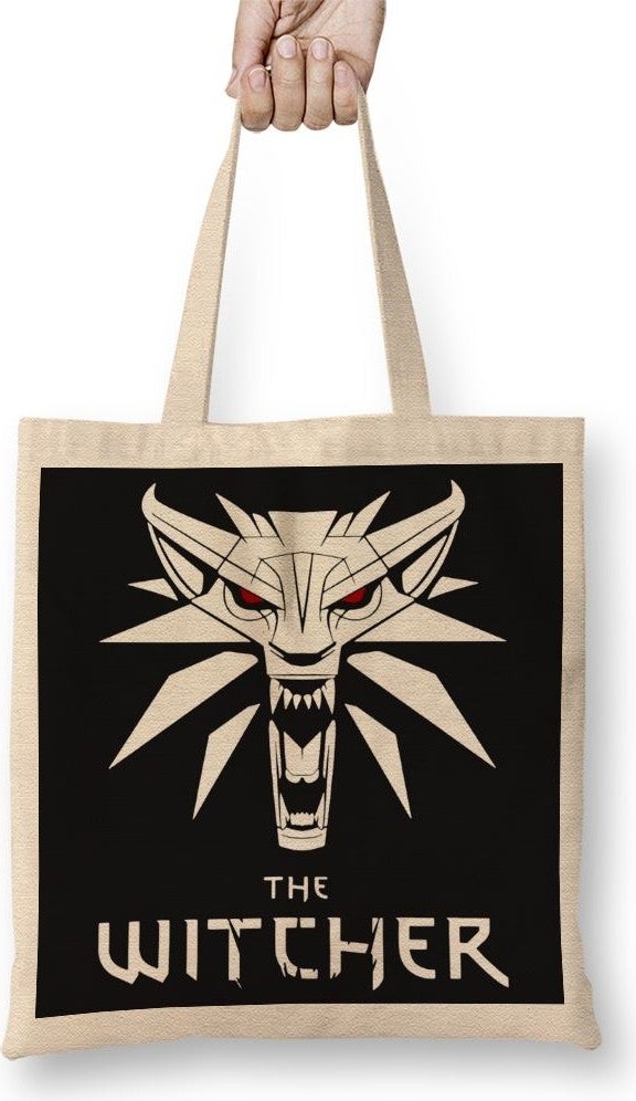 Baskı Dükkanı Print Shop The Witcher Tote Bag Long Handle