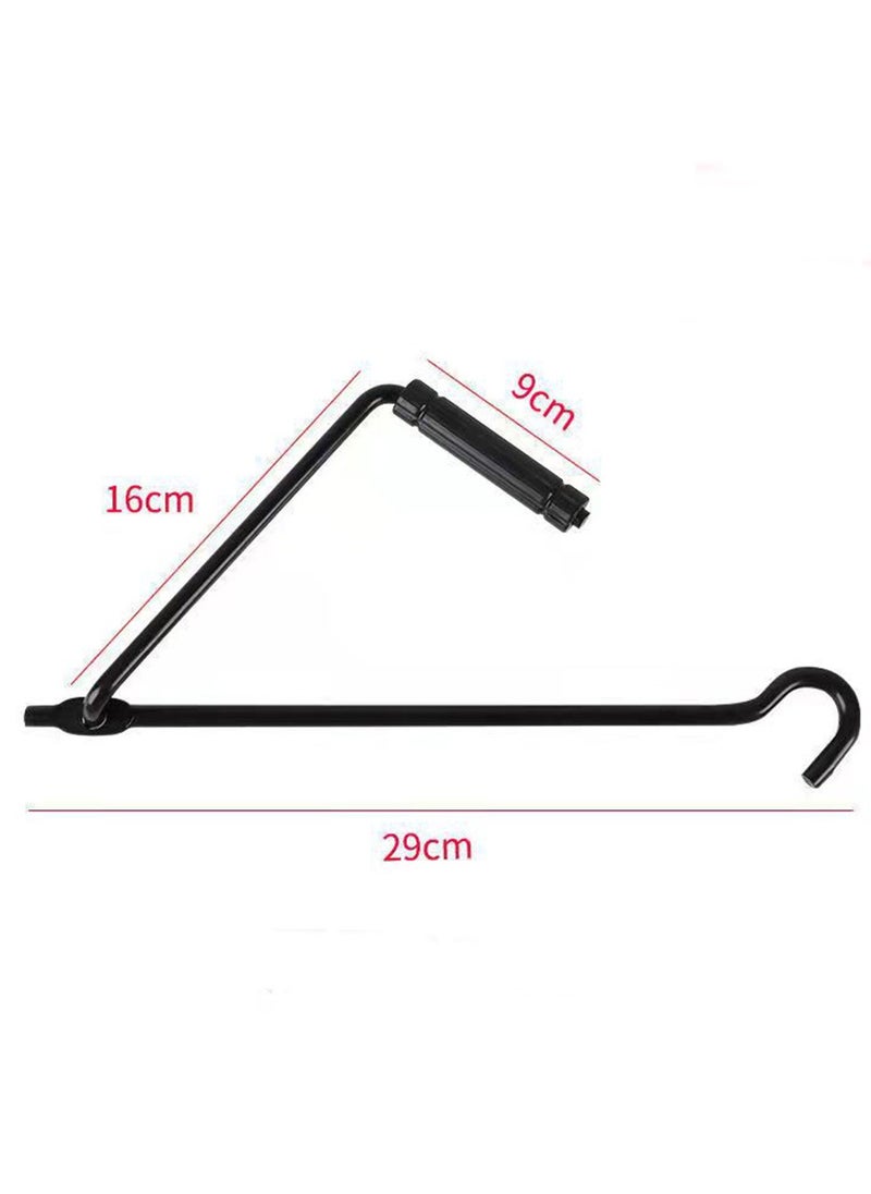 Furtey - High Quality Scissor Jack Handle, Jack Rod, Jack Handle Set , Spare Tire Jack Handle/Wheel Lug Wrench , Auto Parts, Auto Tools , 42cm When Unfolded - Image 1