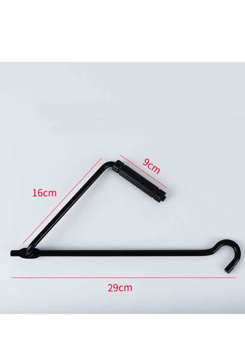 Furtey - High Quality Scissor Jack Handle, Jack Rod, Jack Handle Set , Spare Tire Jack Handle/Wheel Lug Wrench , Auto Parts, Auto Tools , 42cm When Unfolded - Image 1