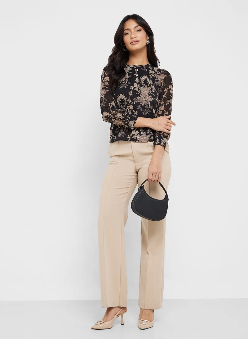 ELLA Printed Top